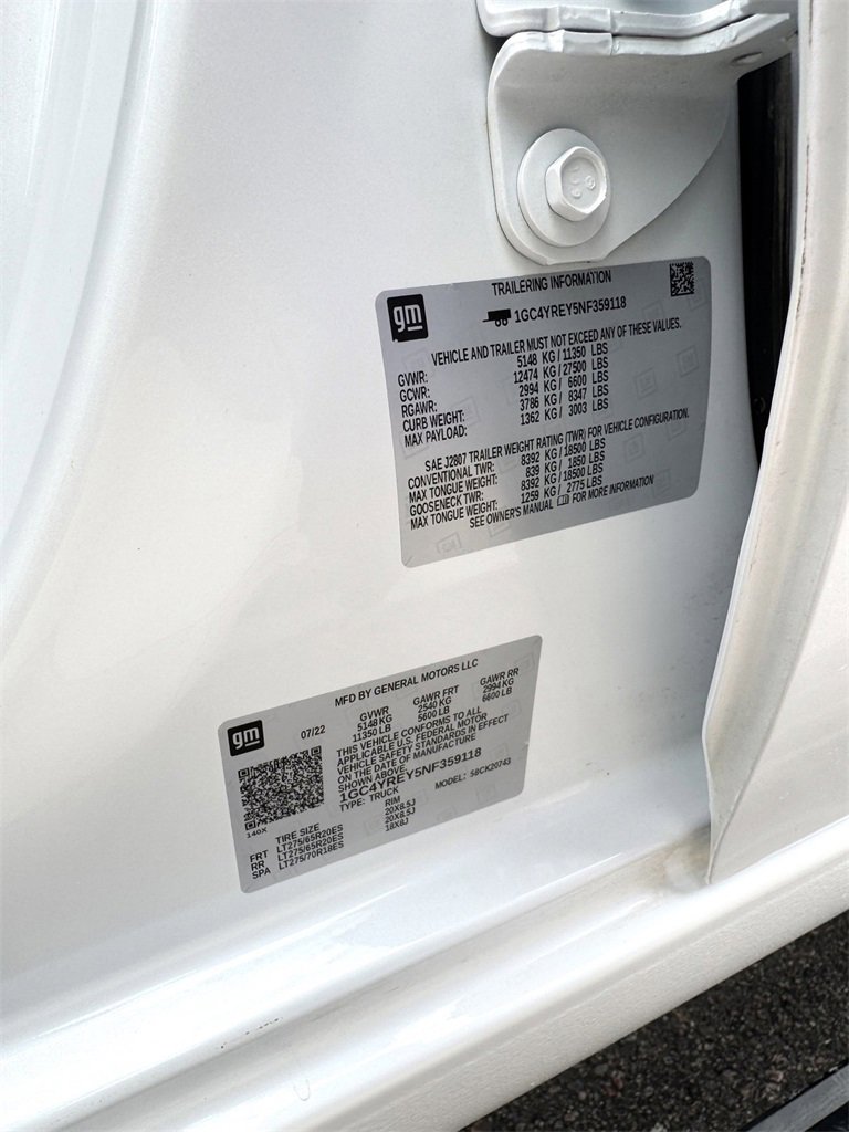 Used 2022 Chevrolet Silverado 2500 High Country w/ LPO, Hitch Package image 30