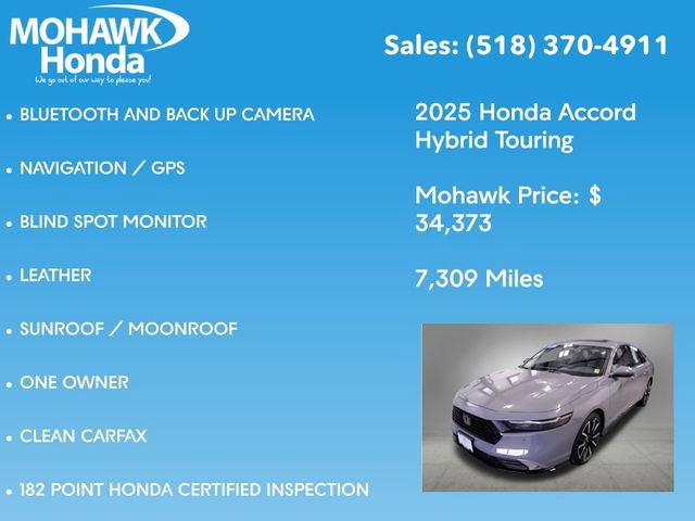 Certified 2025 Honda Accord Touring image 8