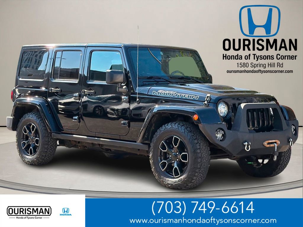 Used 2017 Jeep Wrangler Unlimited Sahara