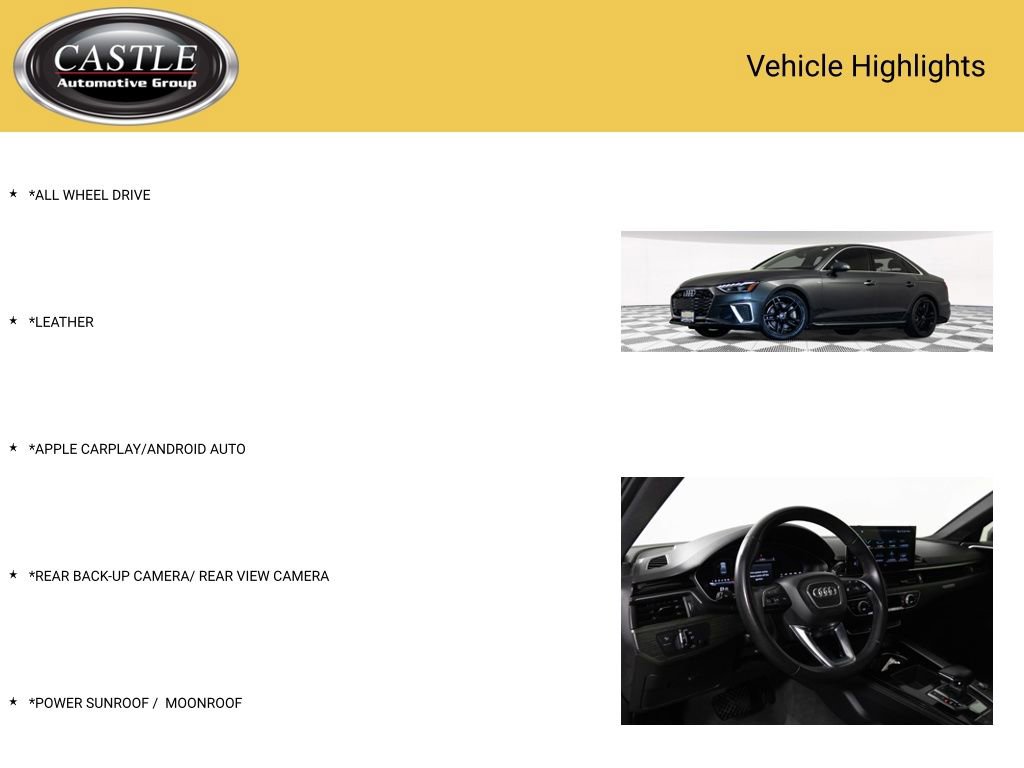 Used 2024 Audi A4 2.0T Premium Plus AWD/4WD image 3