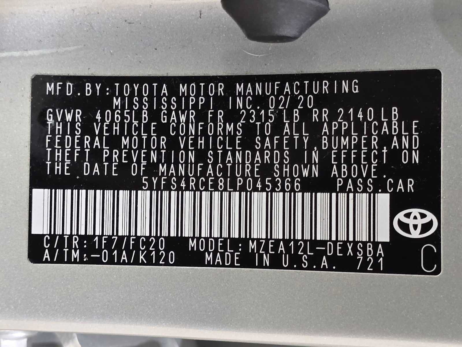 Used 2020 Toyota Corolla SE FWD image 31