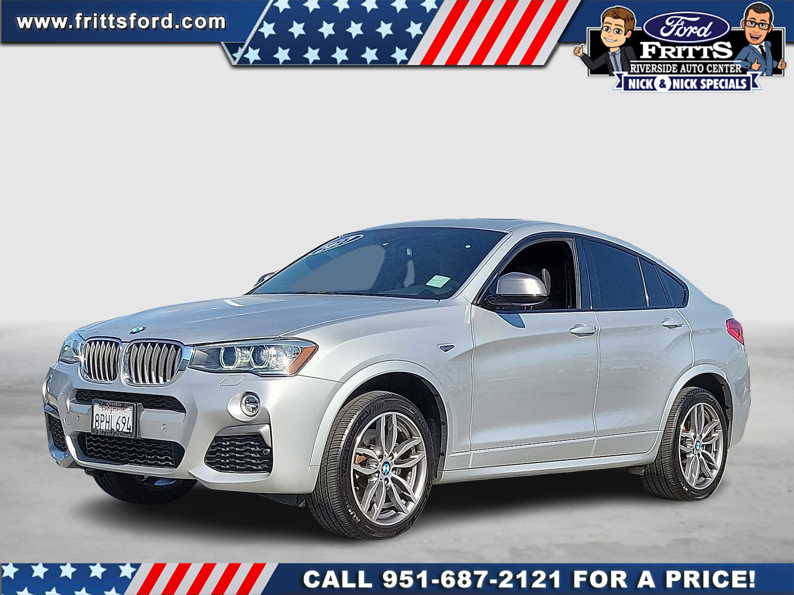 Used 2017 BMW X4 M40i AWD/4WD image 1