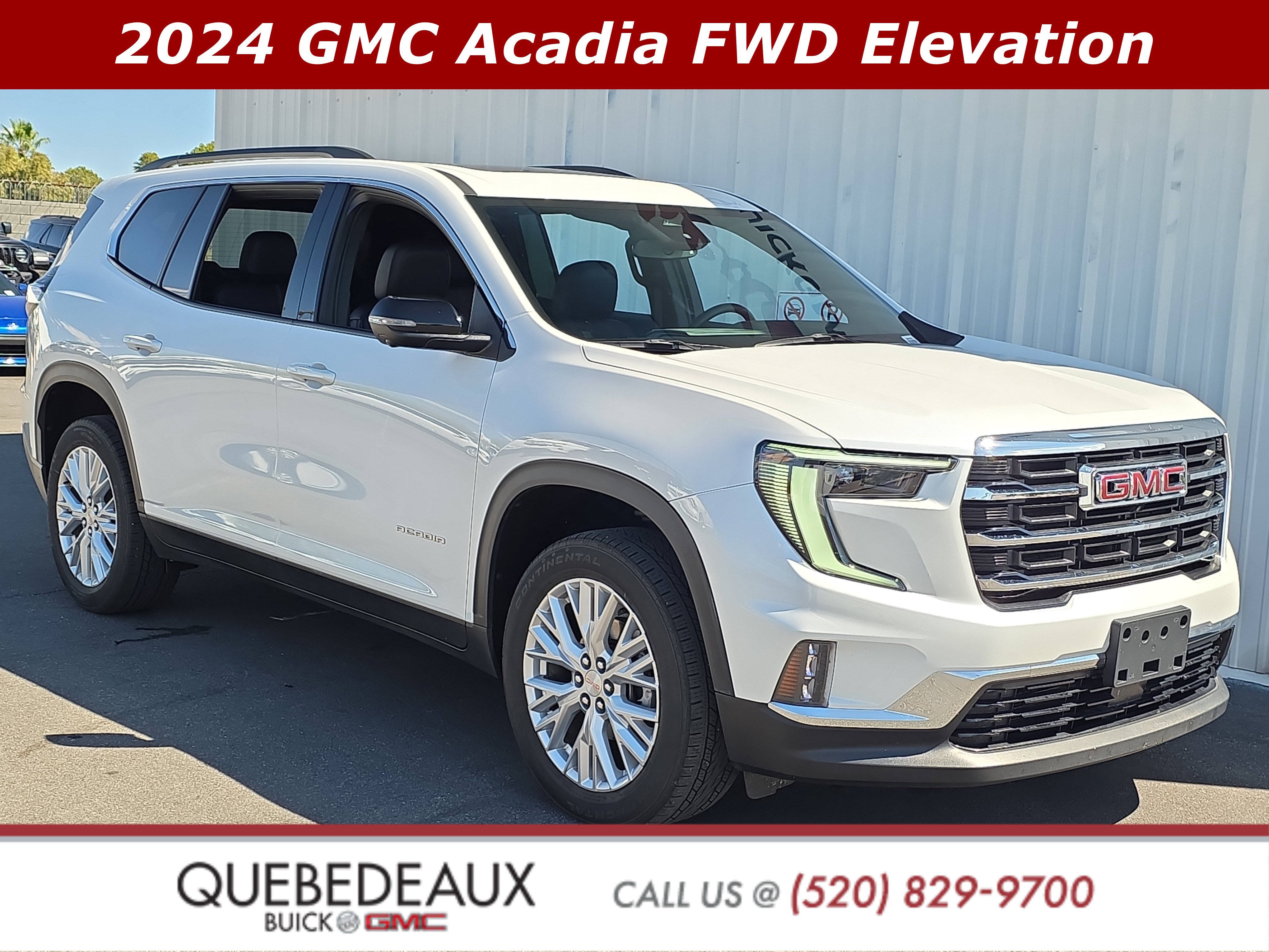 Used 2024 GMC Acadia Elevation w/ Luxury Package