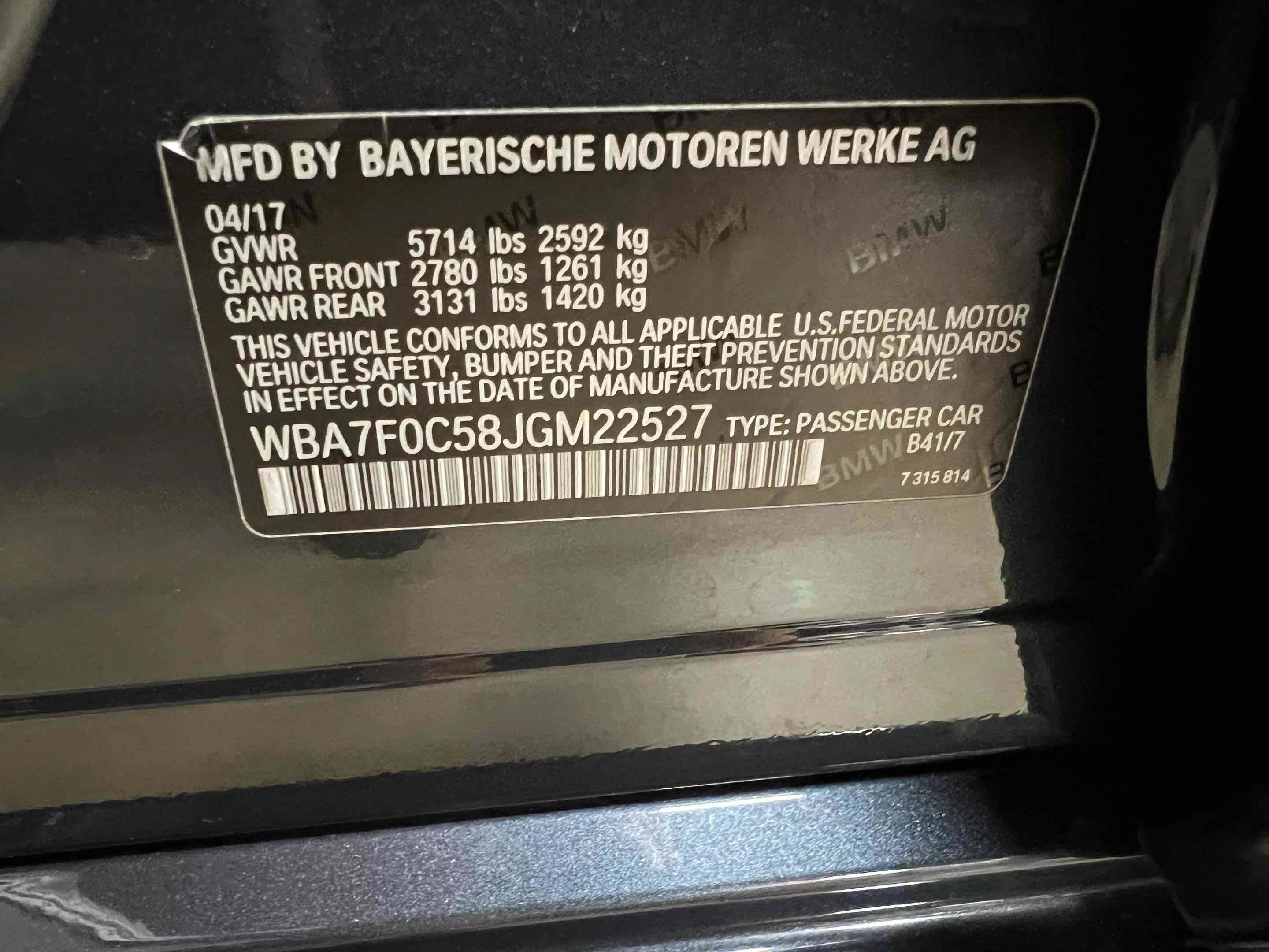 Used 2018 BMW 750i RWD image 14