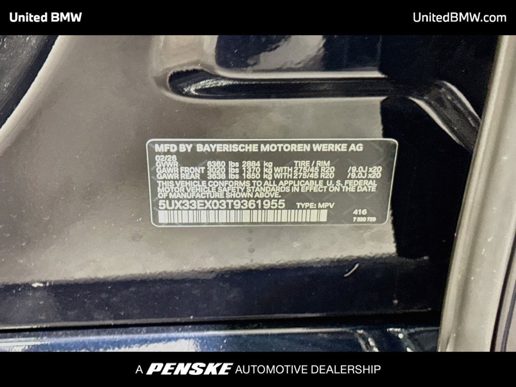 Certified 2026 BMW X6 xDrive40i AWD/4WD image 22