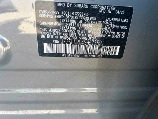 Used 2025 Subaru Forester Limited AWD/4WD image 9