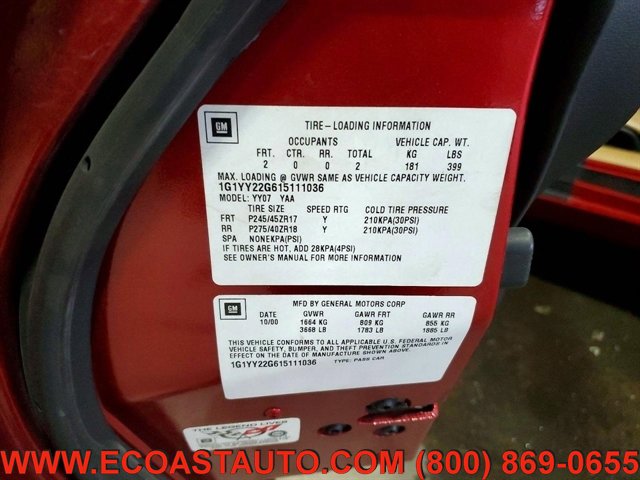 Used 2001 Chevrolet Corvette Coupe w/ Preferred Equipment Group1 RWD image 12