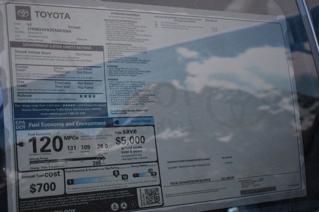 New 2026 Toyota bZ XLE image 15