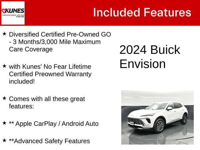 Used 2024 Buick Envision Preferred AWD/4WD image 4