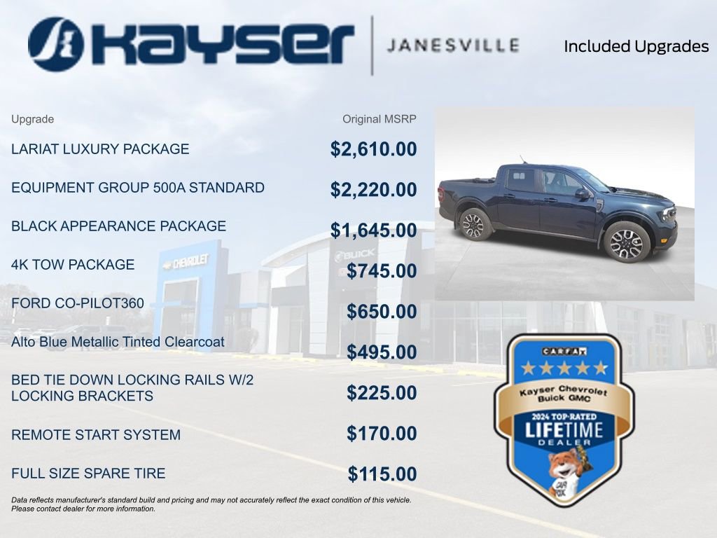 Used 2023 Ford Maverick Lariat w/ Lariat Luxury Package image 2