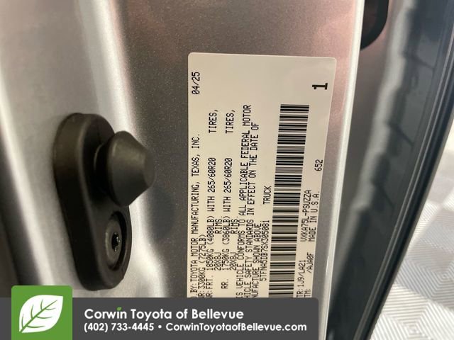 New 2025 Toyota Tundra Platinum image 26