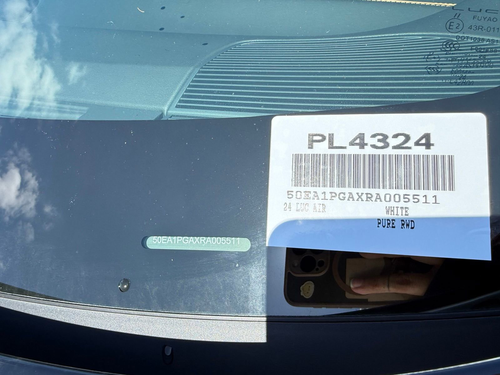 Used 2024 Lucid Air Pure image 9