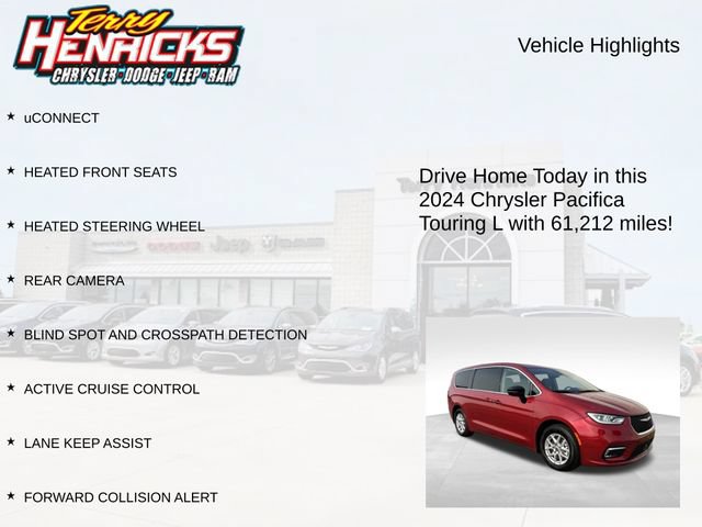 Used 2024 Chrysler Pacifica Touring-L FWD image 4