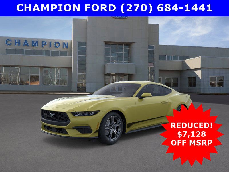 New 2025 Ford Mustang Premium w/ Wheel & Stripe Package