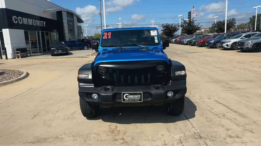 Used 2021 Jeep Wrangler Unlimited Sport image 3