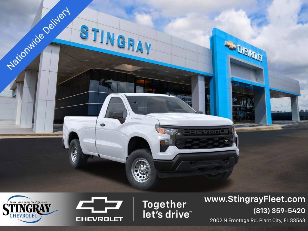 New 2025 Chevrolet Silverado 1500 W/T w/ WT Value Package image 1