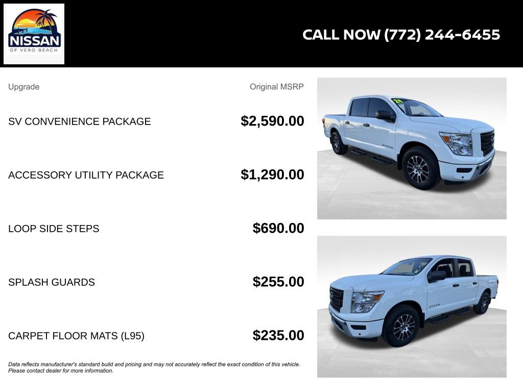 Certified 2024 Nissan Titan SV w/ SV Convenience Package image 6