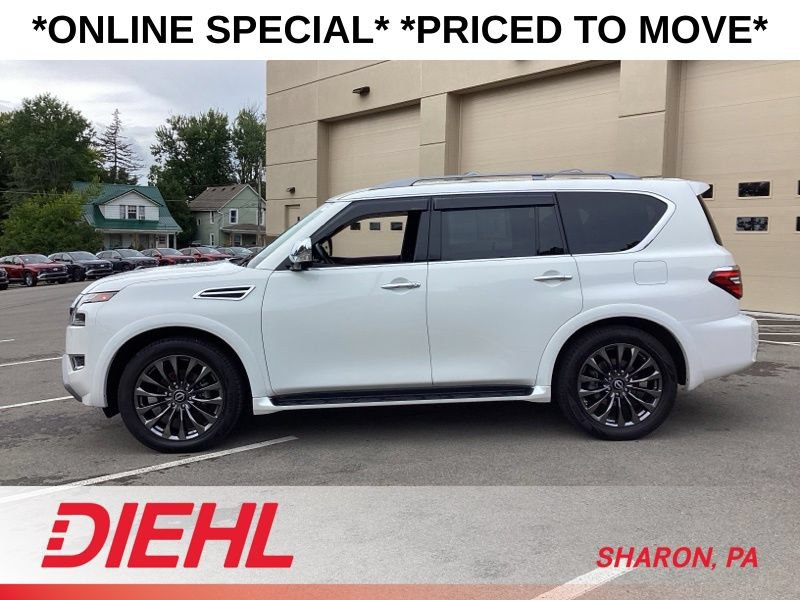 Used 2023 Nissan Armada Platinum w/ Captain's Chairs Package AWD/4WD image 4