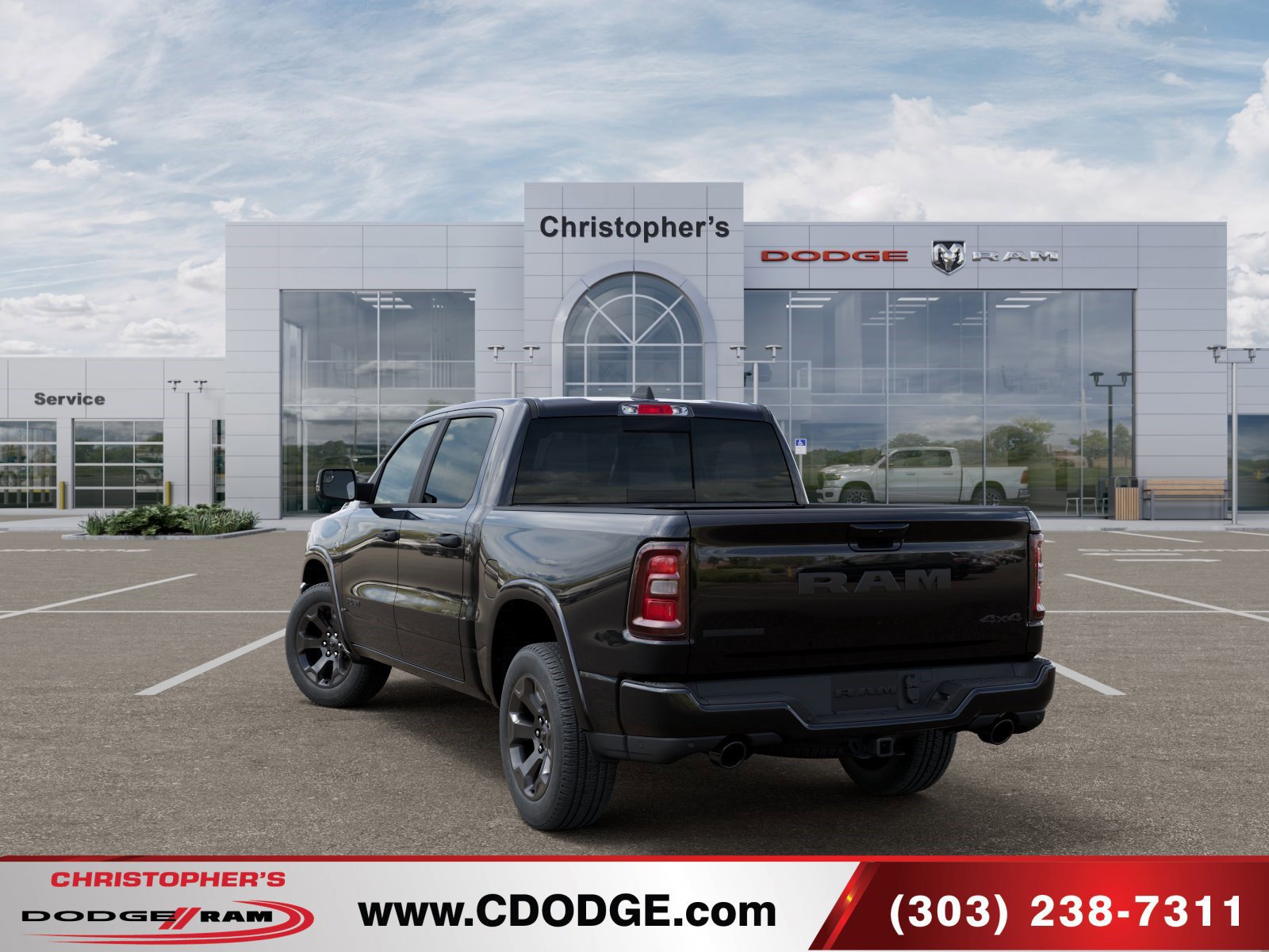 New 2026 RAM 1500 Big Horn w/ Night Edition AWD/4WD image 3