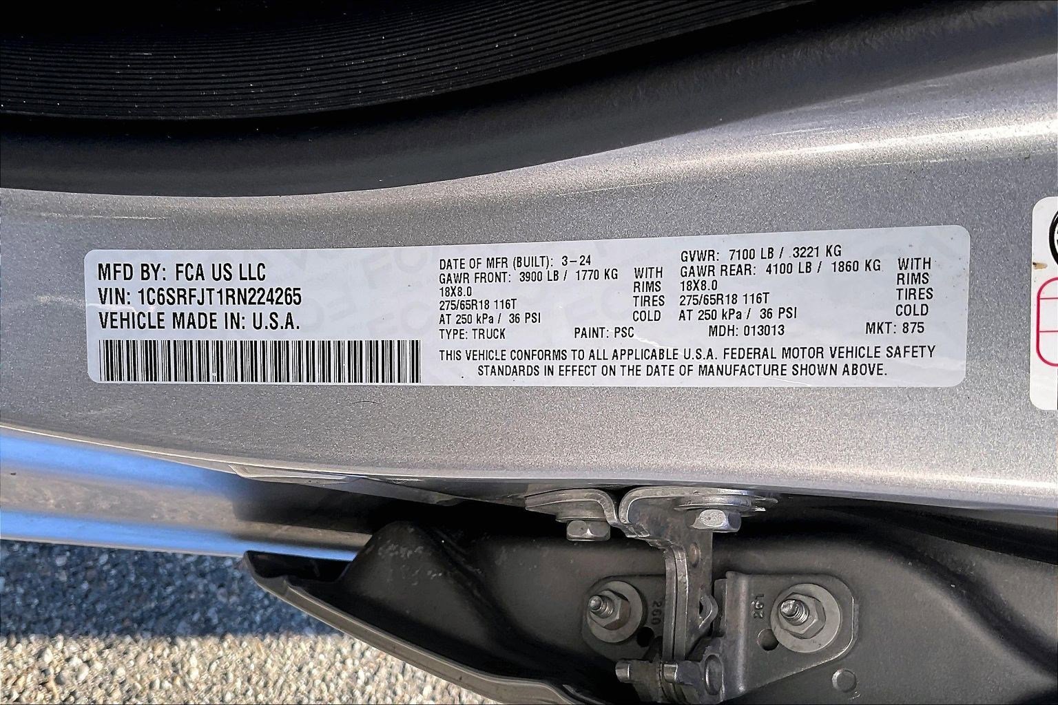 Certified 2024 RAM 1500 Laramie image 30