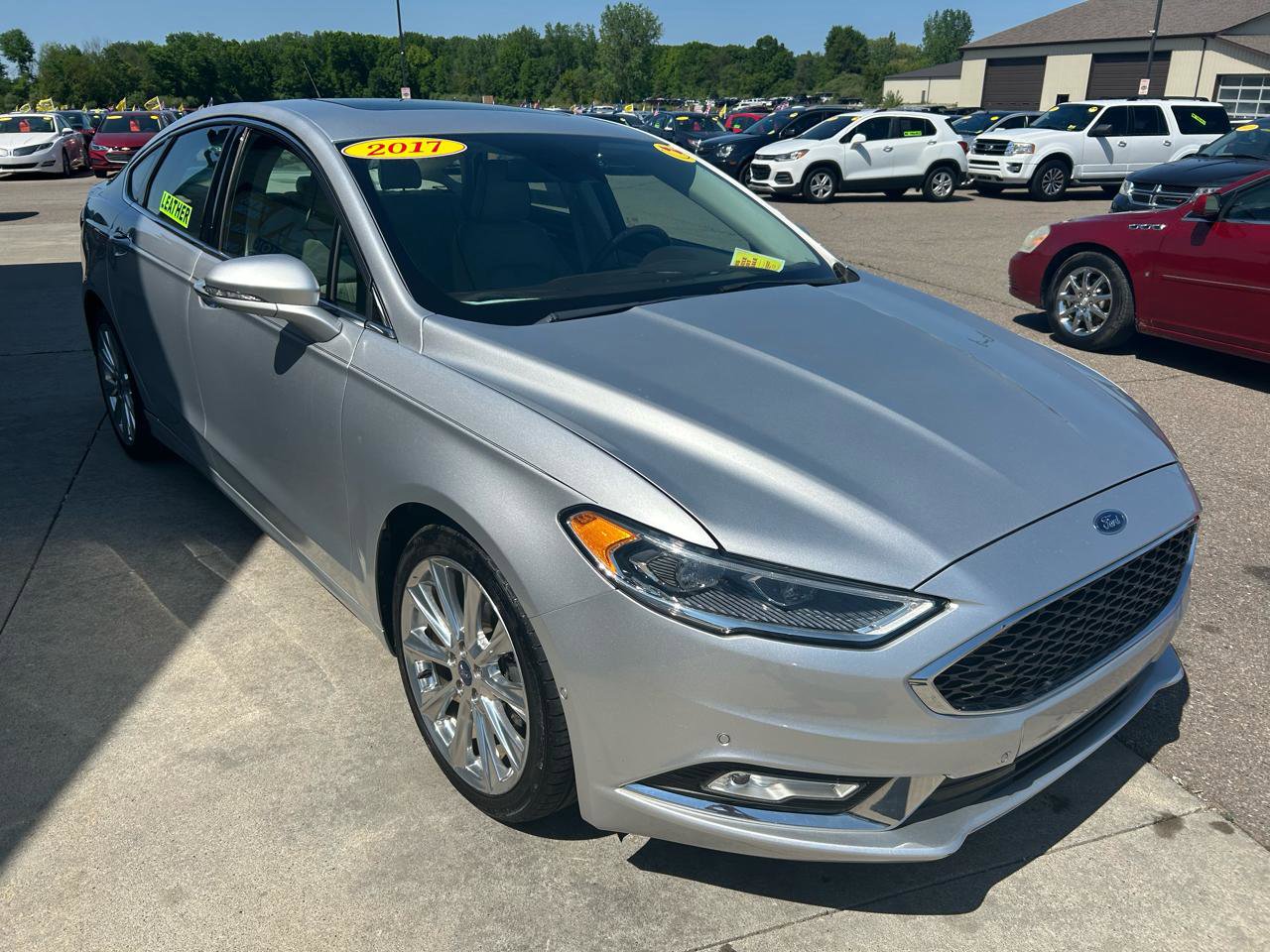 Used 2017 Ford Fusion Platinum AWD/4WD image 3