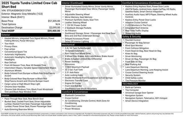 Used 2025 Toyota Tundra Limited image 45