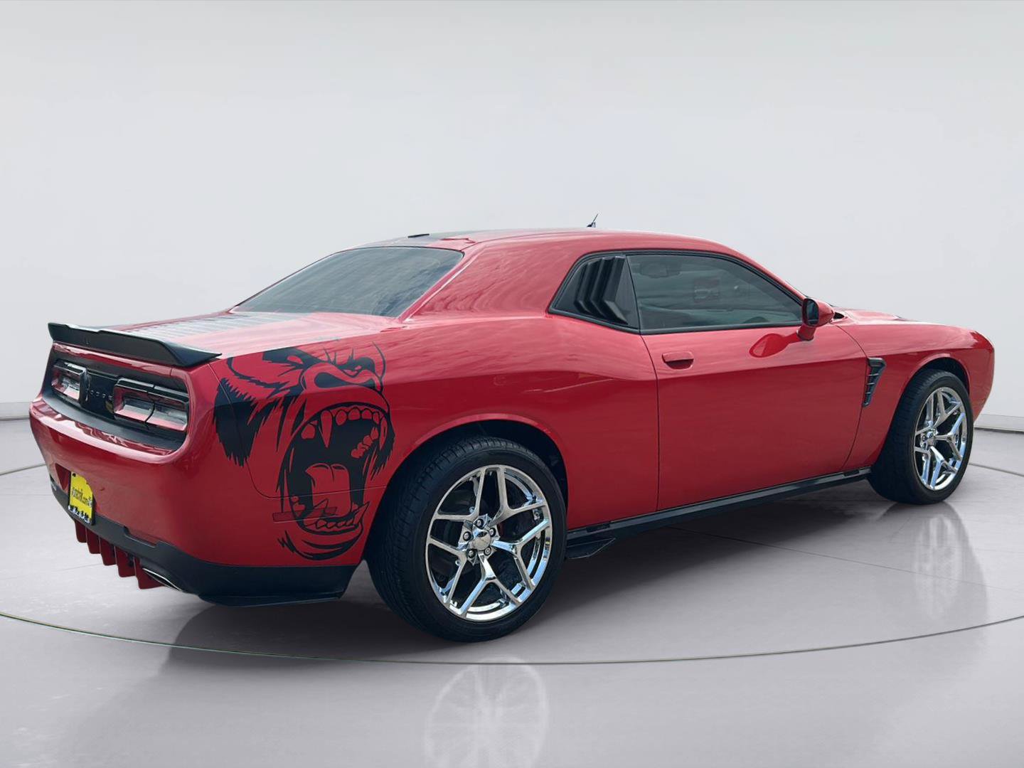 Used 2023 Dodge Challenger SXT w/ Blacktop Package RWD image 4