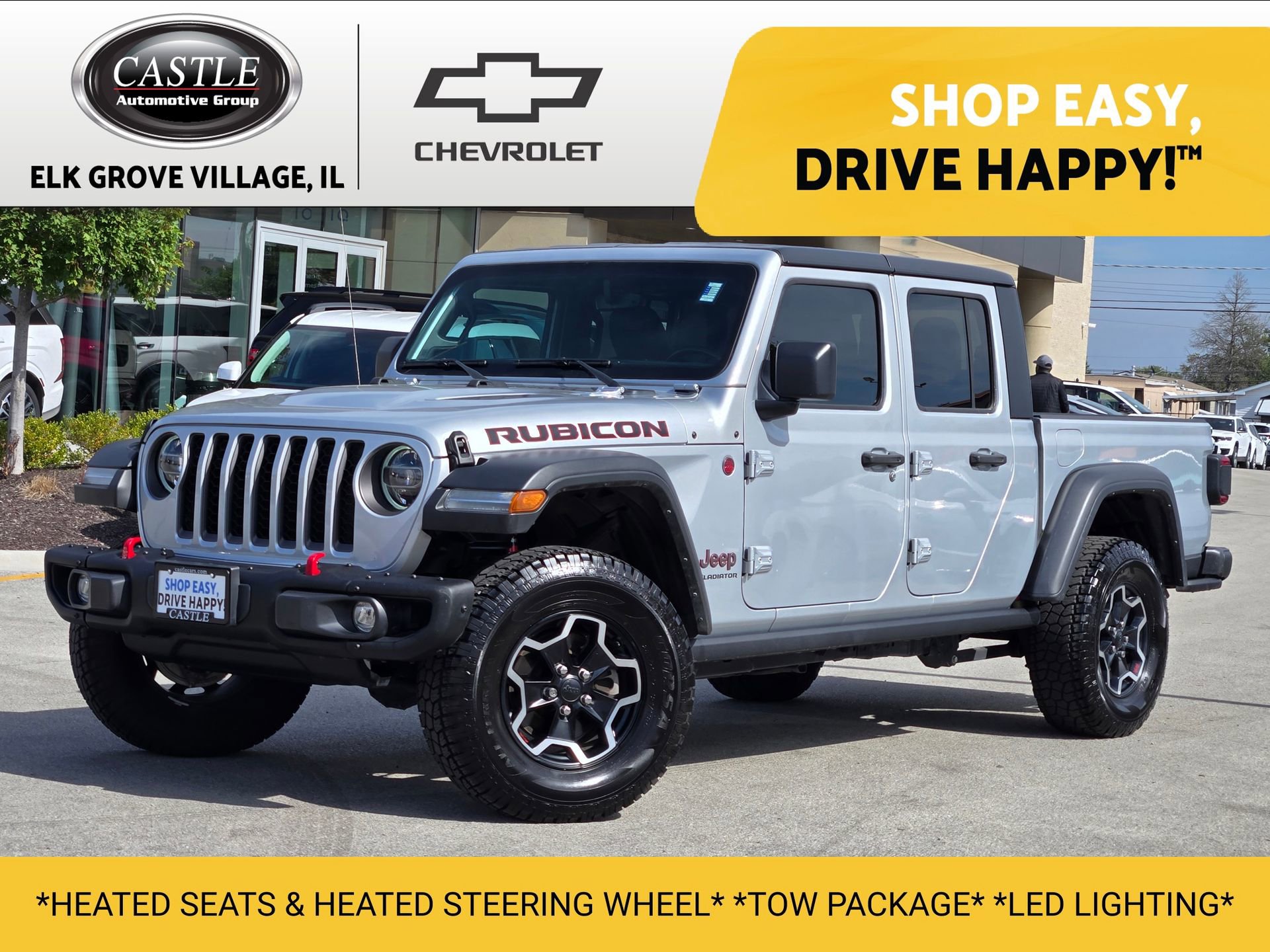 Used 2022 Jeep Gladiator Rubicon w/ LED Lighting Group