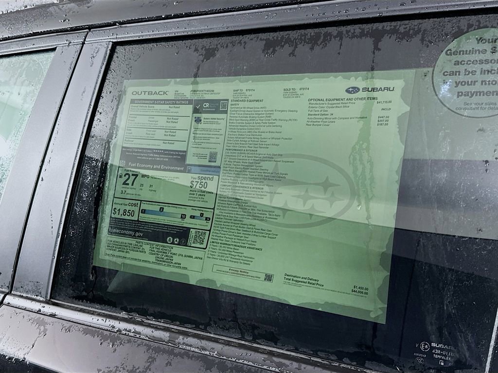 New 2026 Subaru Outback Limited image 12