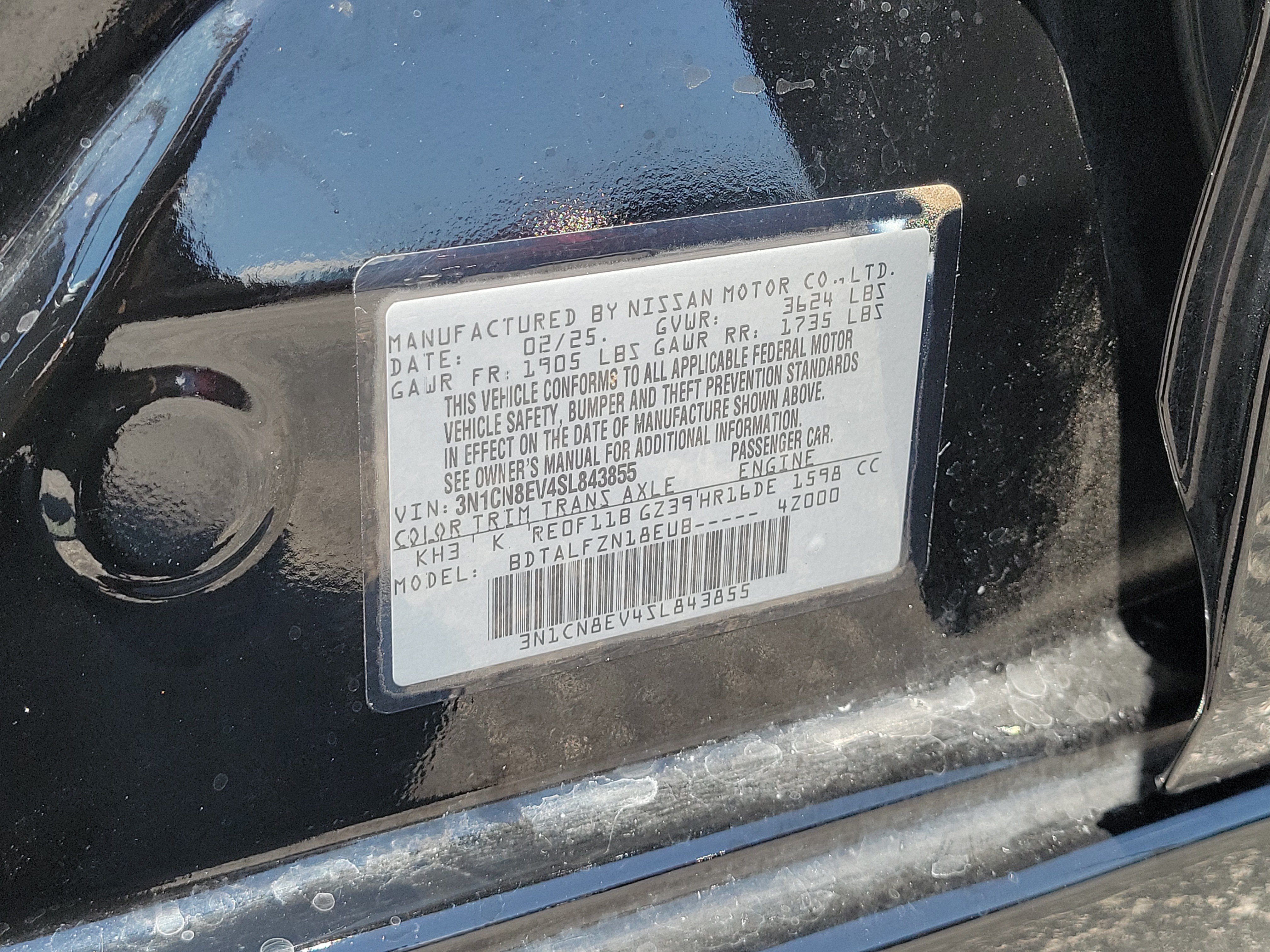 Used 2025 Nissan Versa SV FWD image 31