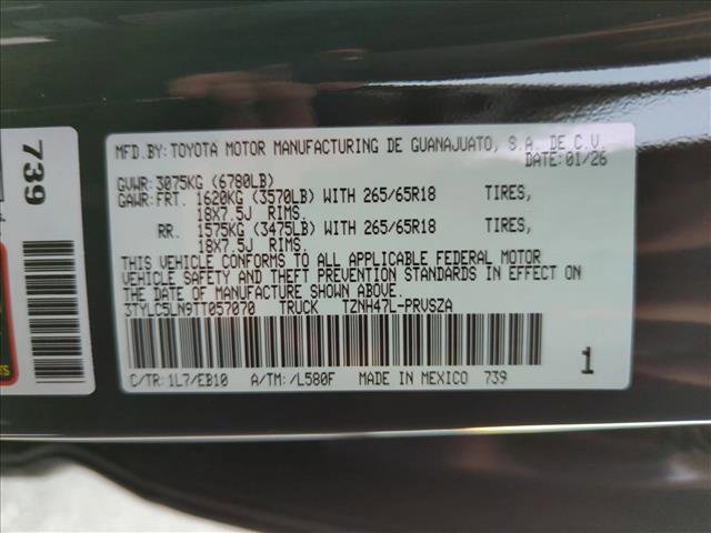 New 2026 Toyota Tacoma Limited image 17