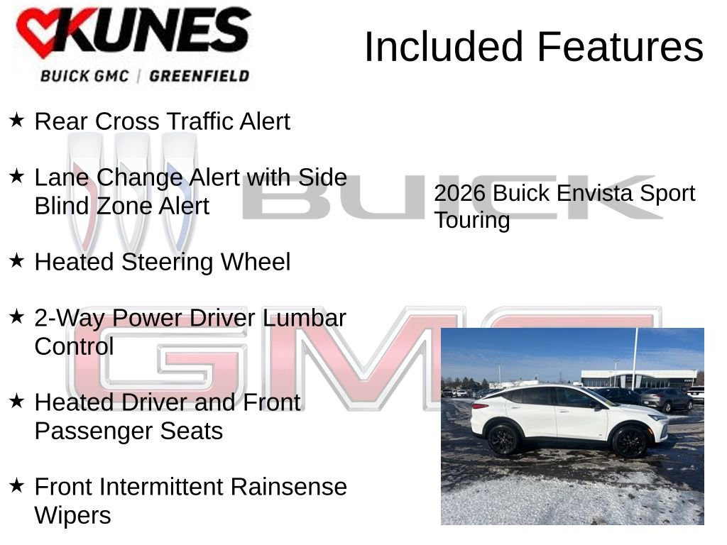 New 2026 Buick Envista Sport Touring w/ Convenience I Package image 4