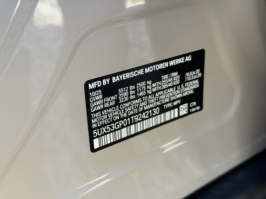 New 2026 BMW X3 xDrive30 w/ Convenience Package AWD/4WD image 20