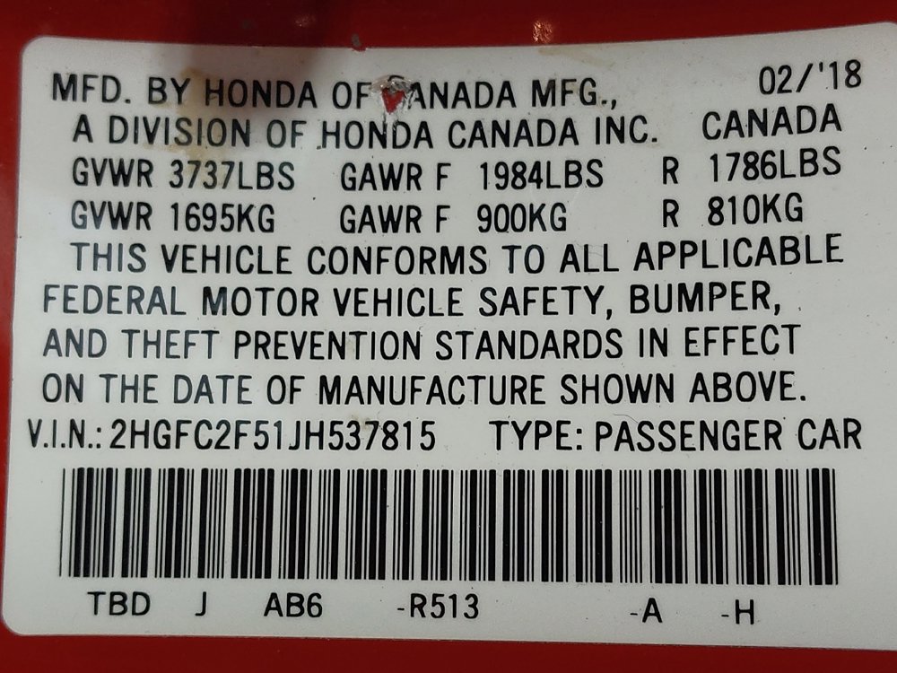 Used 2018 Honda Civic LX image 33