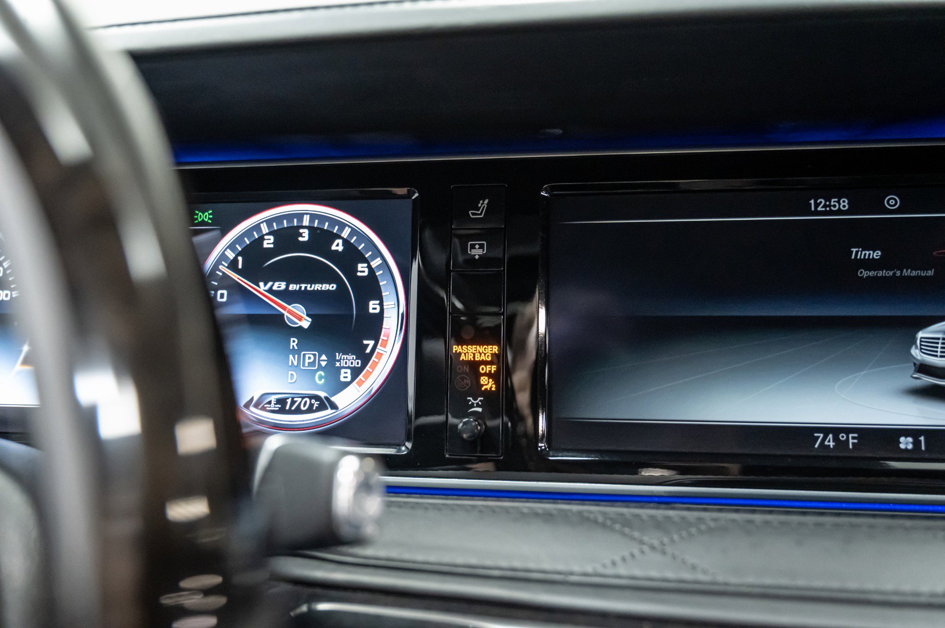 Used 2015 Mercedes-Benz S 63 AMG 4MATIC Sedan w/ Driver Assistance Package image 47