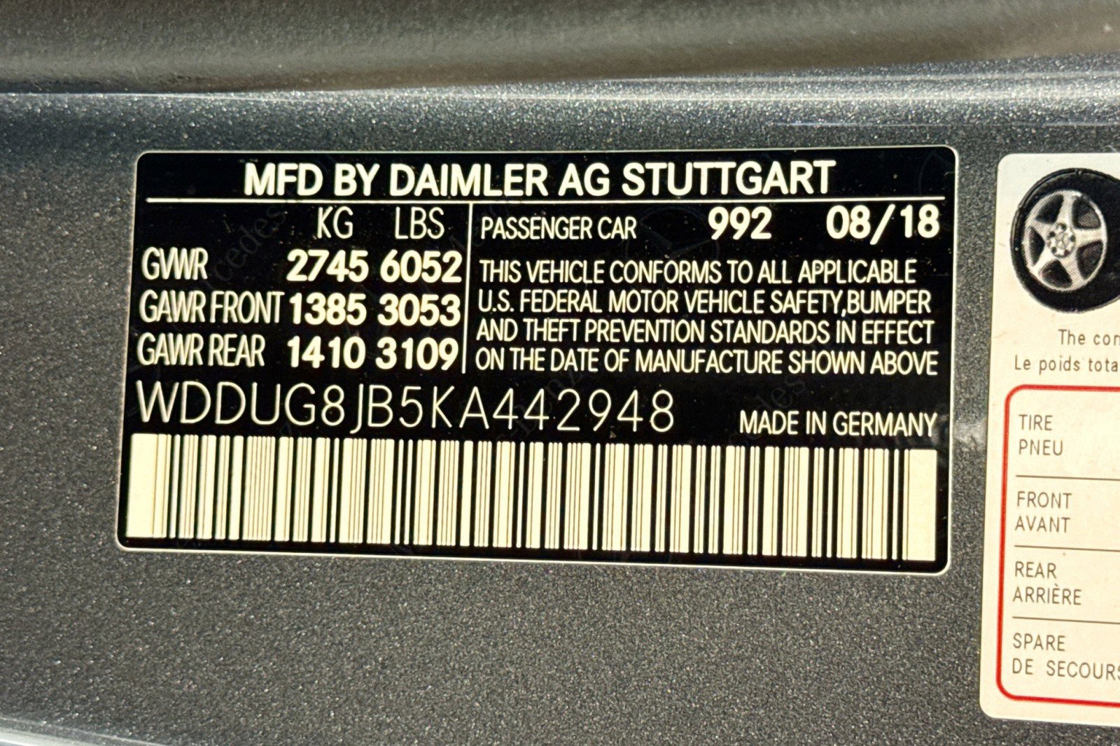 Used 2019 Mercedes-Benz S 63 AMG S 4MATIC Sedan image 31