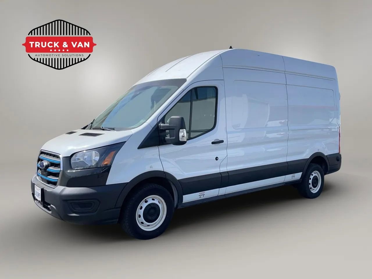 Used 2022 Ford E-Transit 148 High Roof w/ Load Area Protection Package RWD image 1