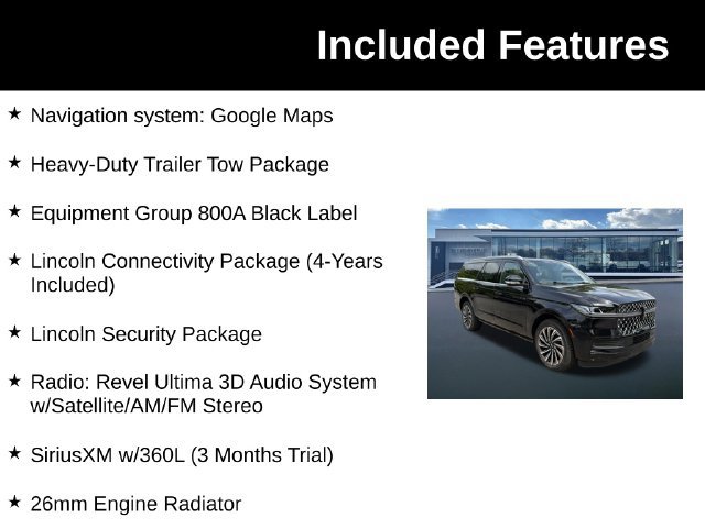 New 2027 Lincoln Navigator L Black Label AWD/4WD image 6