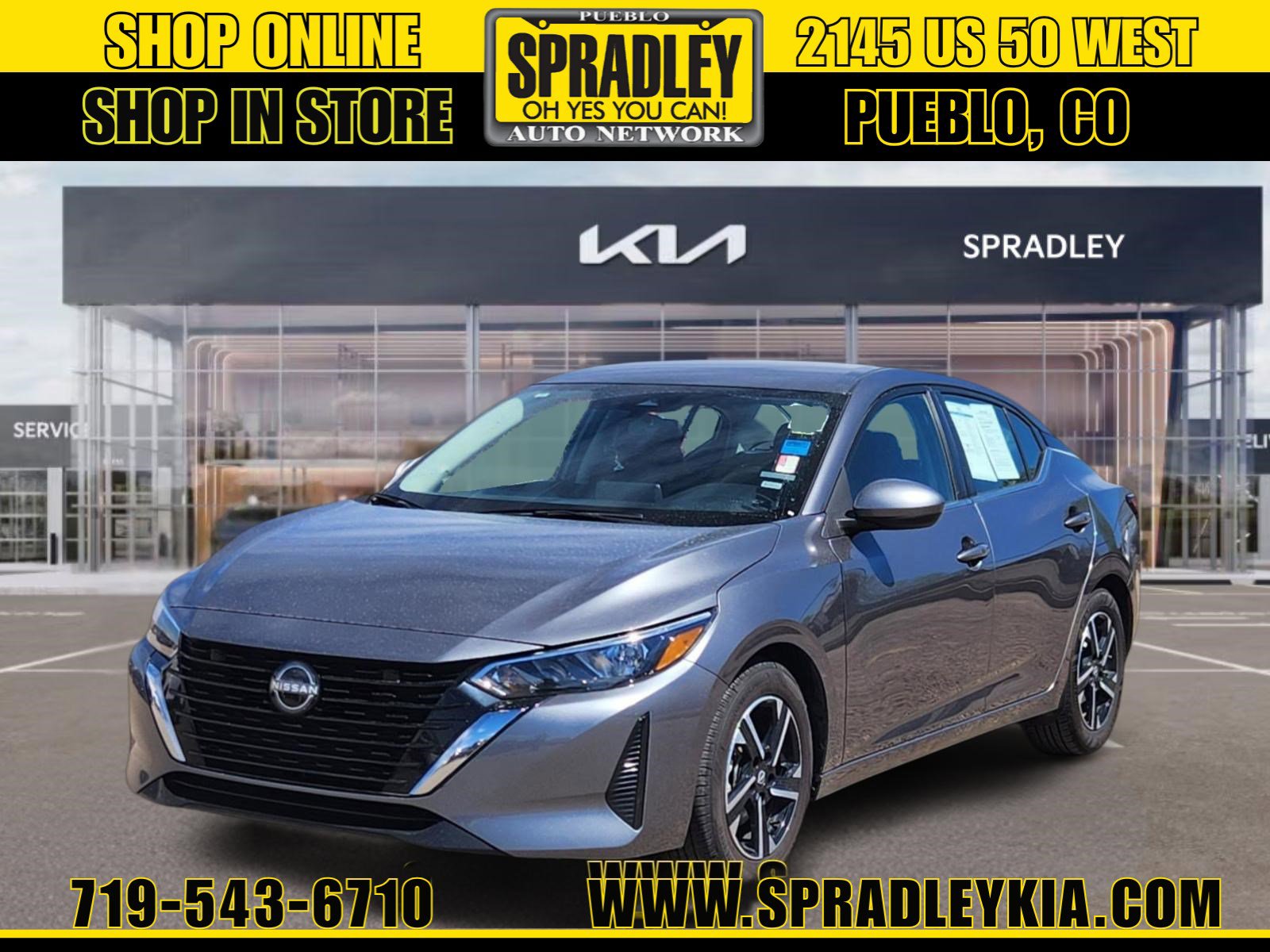 Used 2024 Nissan Sentra SV FWD image 1