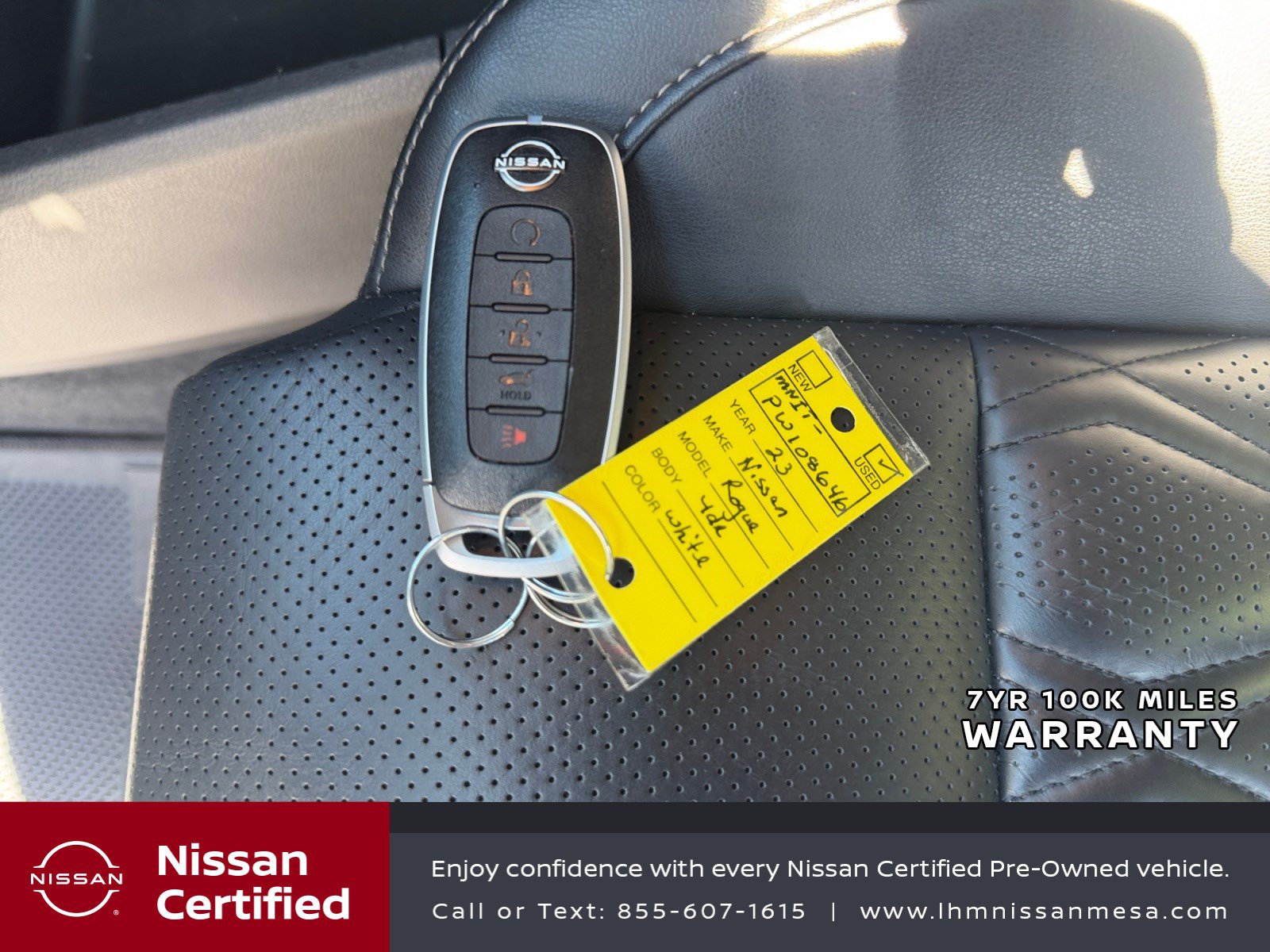 Certified 2023 Nissan Rogue Platinum w/ Platinum Premium Package FWD image 34