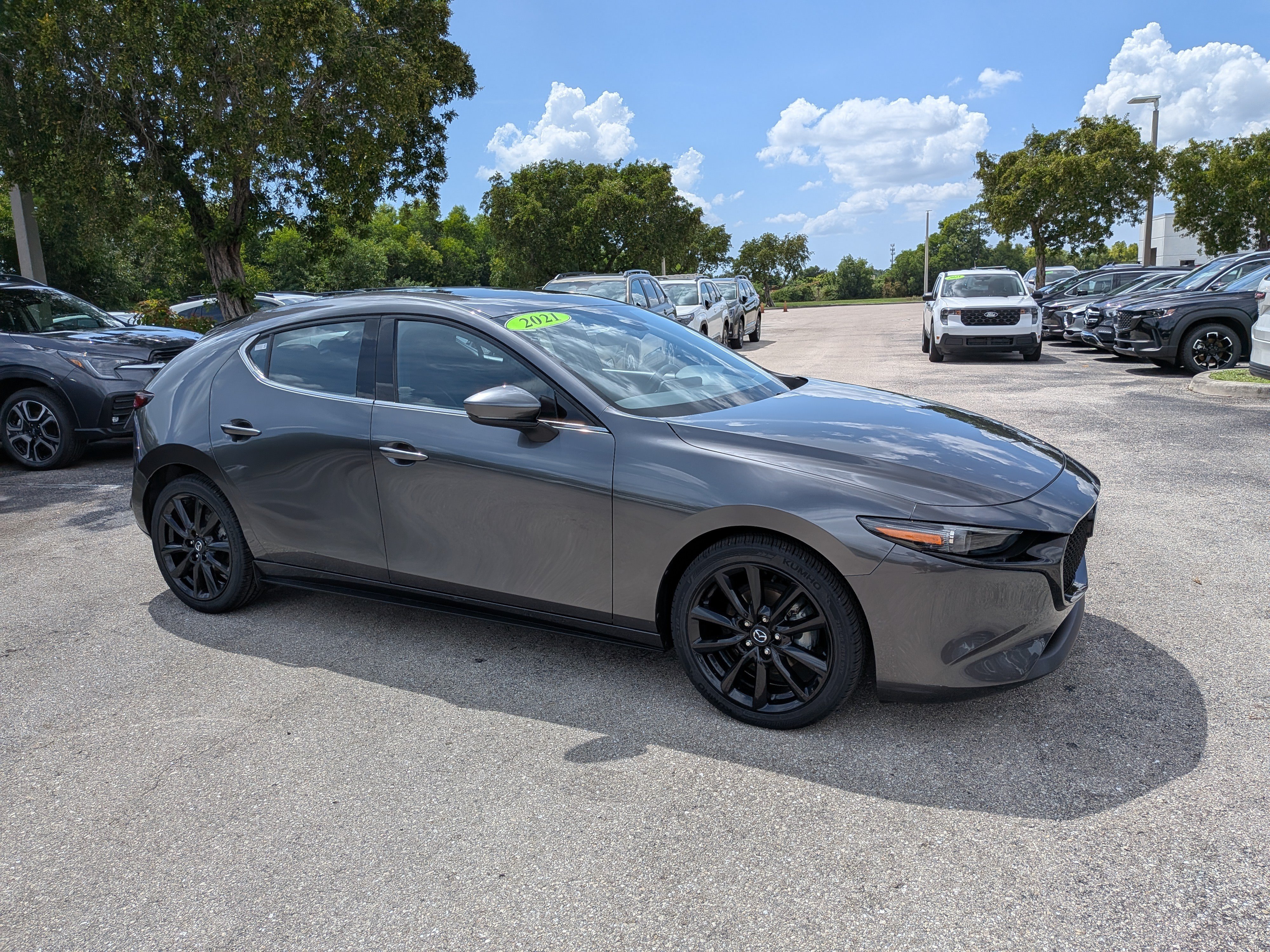 Certified 2021 MAZDA MAZDA3 s FWD image 2