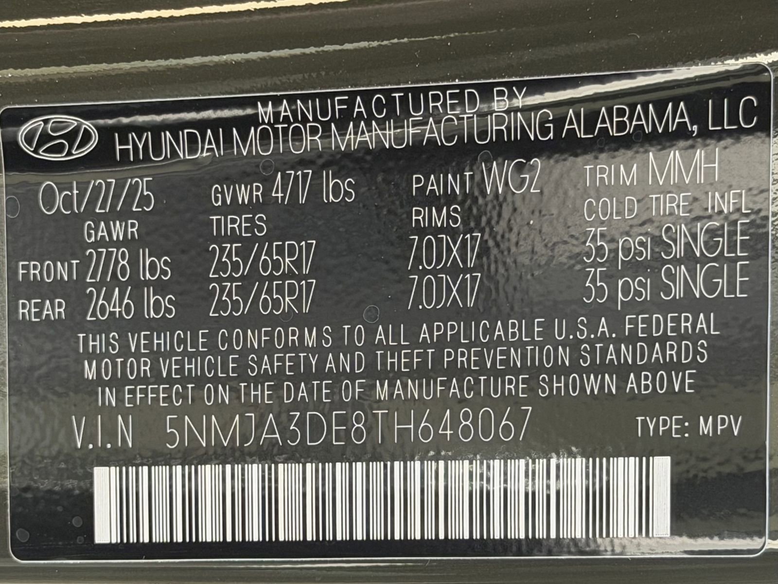 New 2026 Hyundai Tucson SE image 28