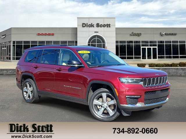 Used 2021 Jeep Grand Cherokee L Limited w/ Trailer Tow Package image 1