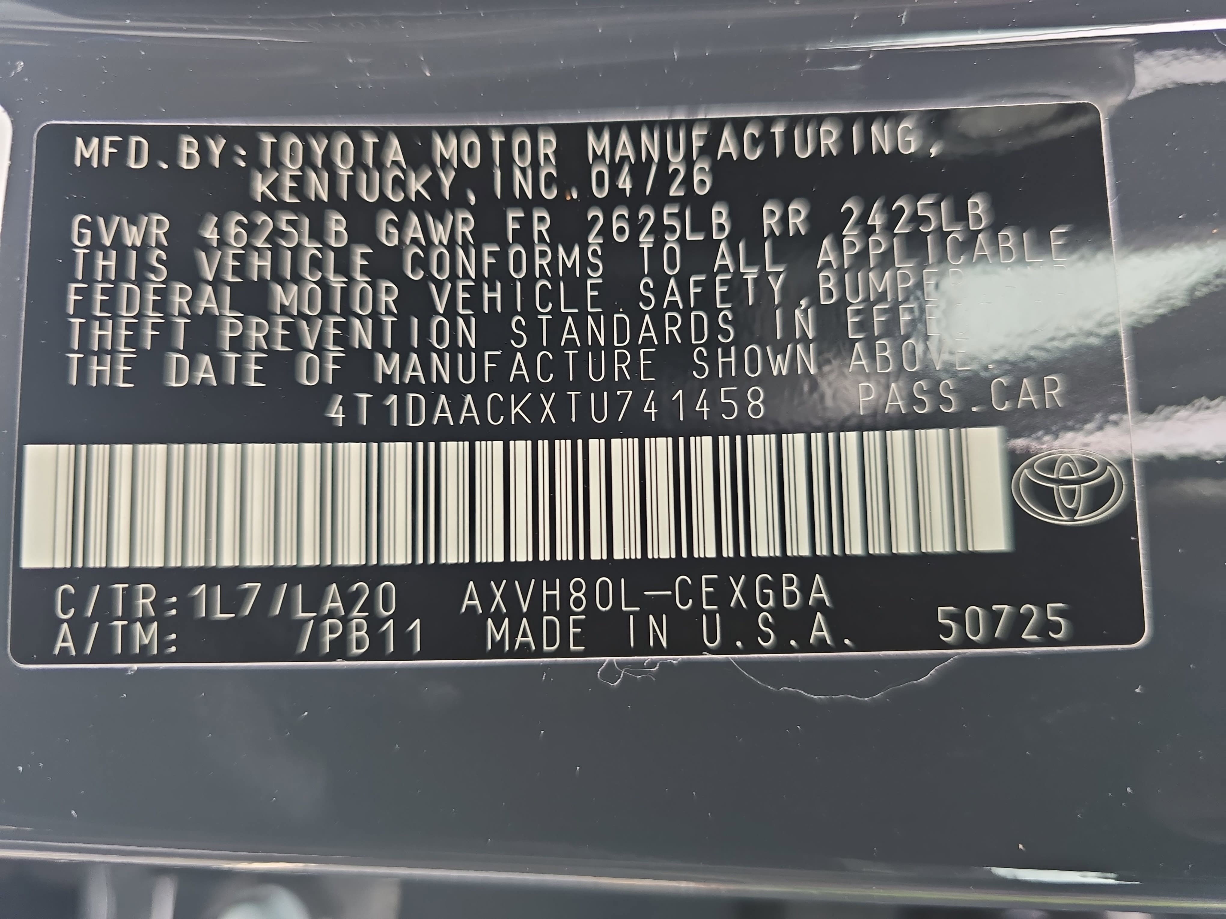 New 2026 Toyota Camry XLE FWD image 32