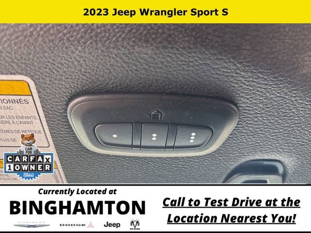 Used 2023 Jeep Wrangler Sport S AWD/4WD image 15