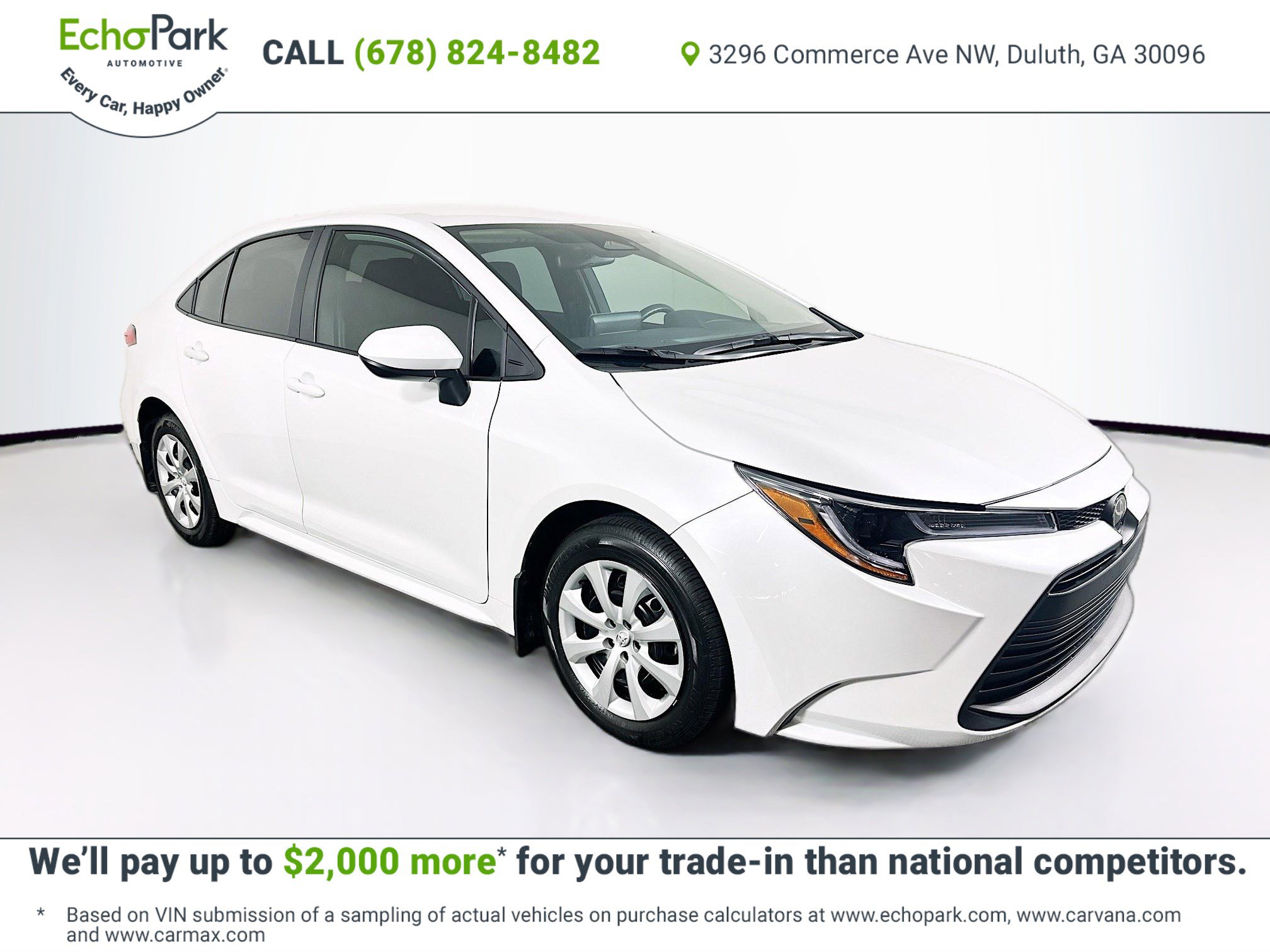 Used 2025 Toyota Corolla LE image 1