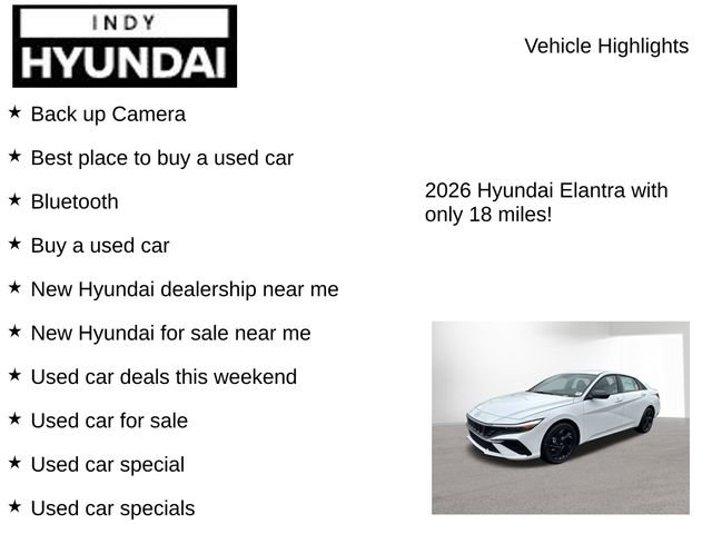 New 2026 Hyundai Elantra Sport image 7