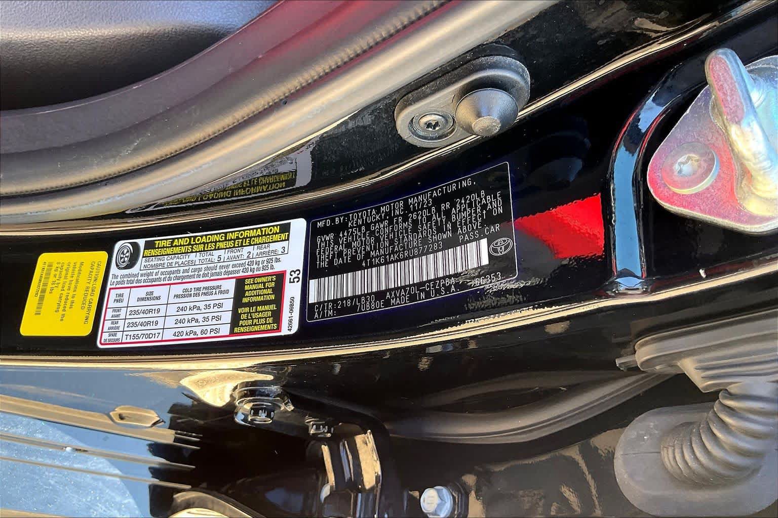 Used 2024 Toyota Camry XSE FWD image 31