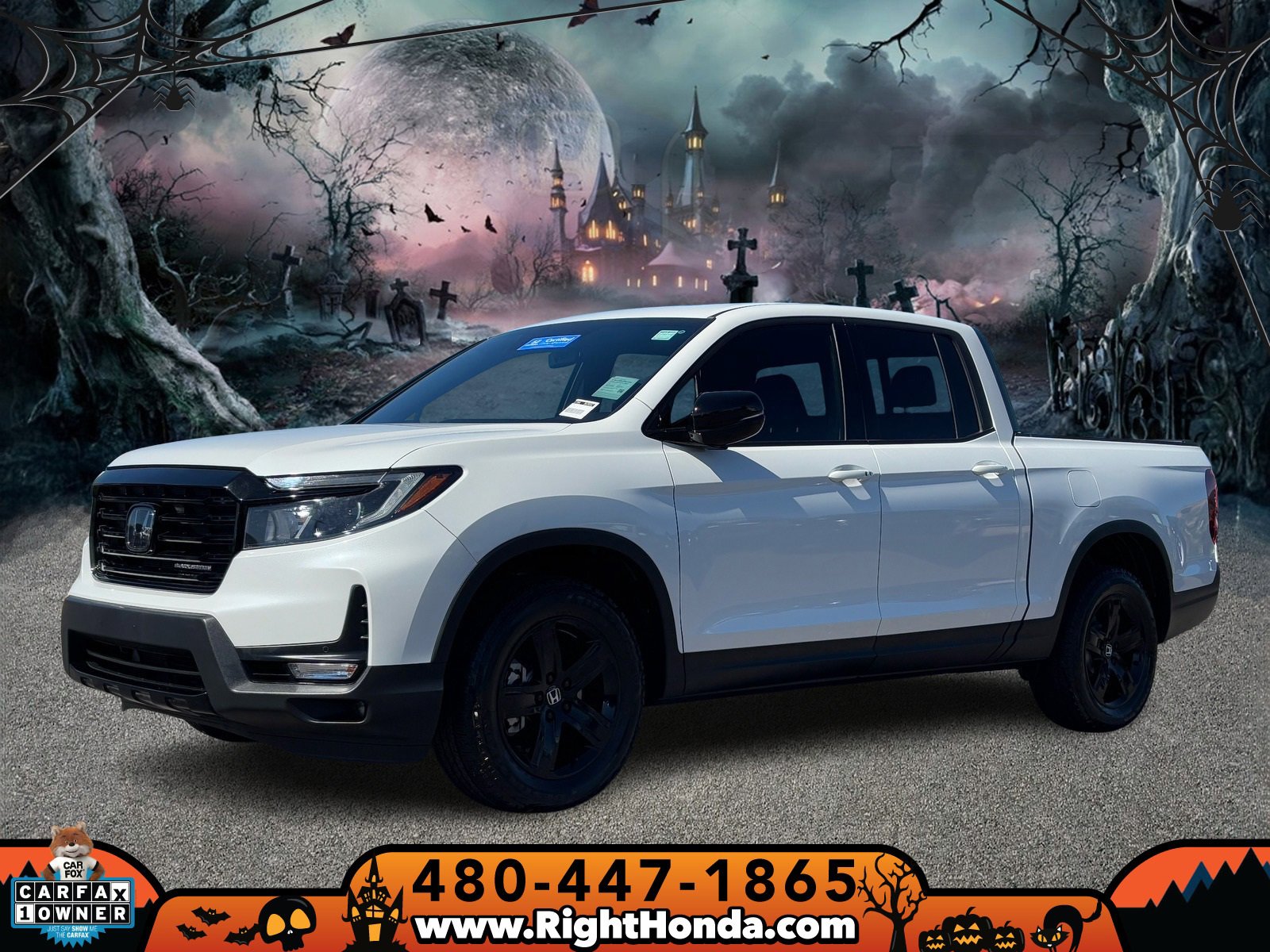 Certified 2023 Honda Ridgeline Black Edition