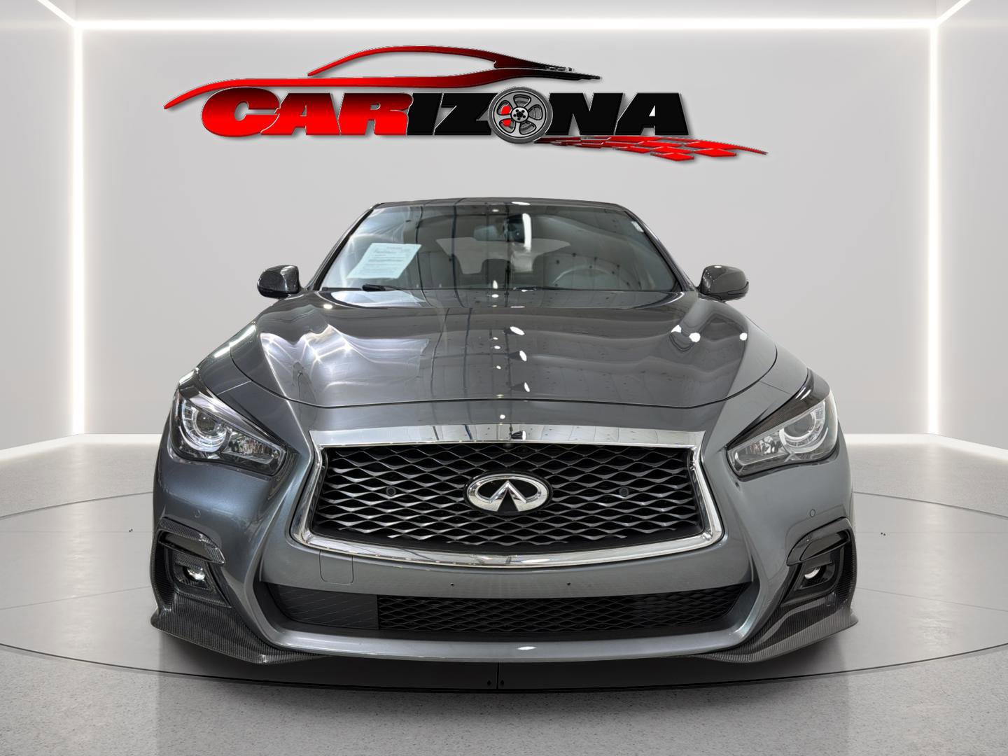 Used 2020 INFINITI Q50 Red Sport 400 image 2